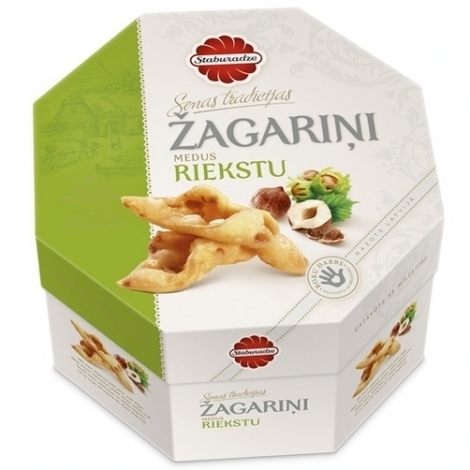 Nut - honey sticks Zagarini, Staburadze, 200g