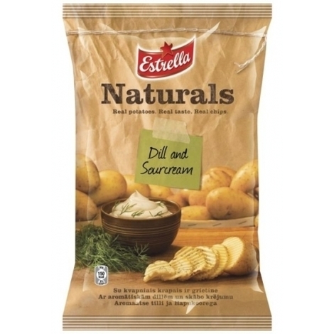 Kartupeļu čipsi, Estrella, 81g