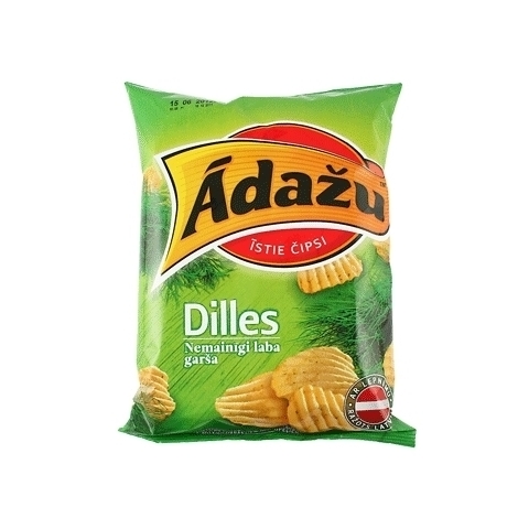 Chips with dill, Ādažu, 150g
