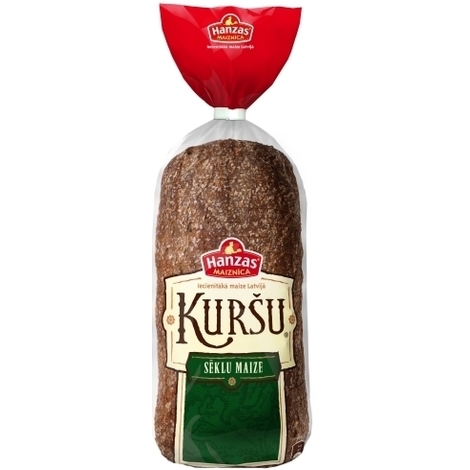 Seed bread Kursu, Hanzas Maiznica, 800g
