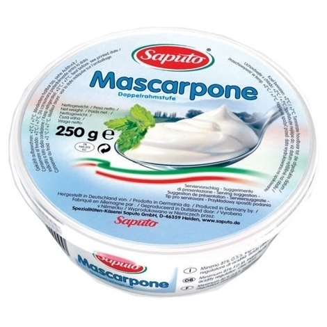 Свежий сыр, Mascarpone Saputo 78%, 250г