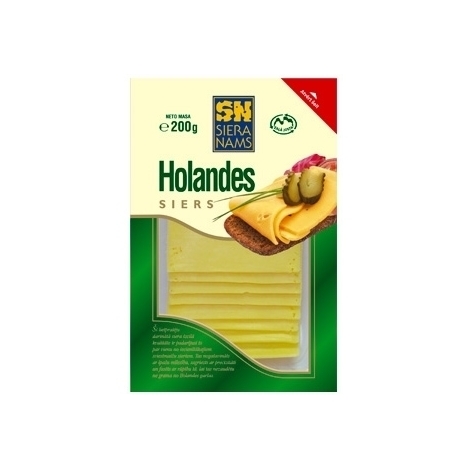 Cheese Holandes slices, Siera Nams, 45%, 150g