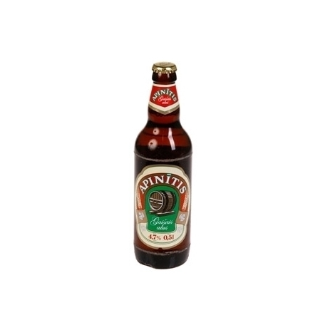 Light beer Apinitis, 4.7%, 0.5l