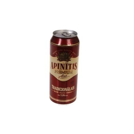 Beer Apinitis traditional canned, 5.8%, 0.5l