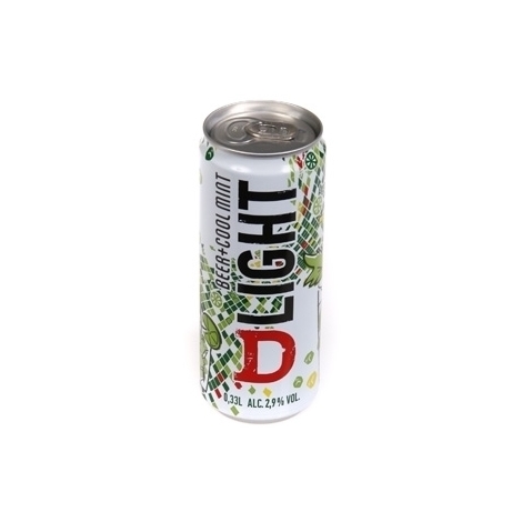 Beer DLight Cool Mint canned, 2.9%, 0.33l