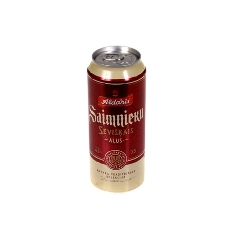 Beer Aldaris Saimnieku special canned, 4.2%, 0.5l