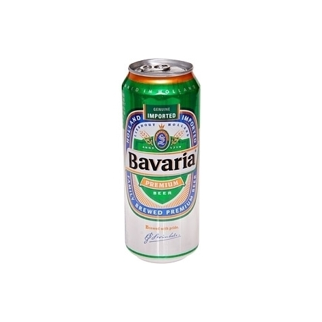 Alus, Bavaria premium skārdenē, 5.0%, 0.5l