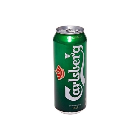 Beer Carlsberg canned, 5%, 0.5l