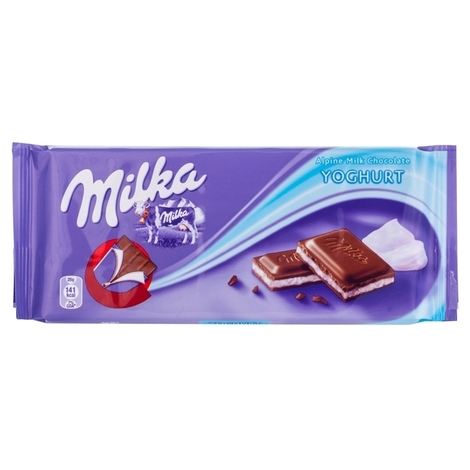 Šokolāde Milka Jogurta, 100g