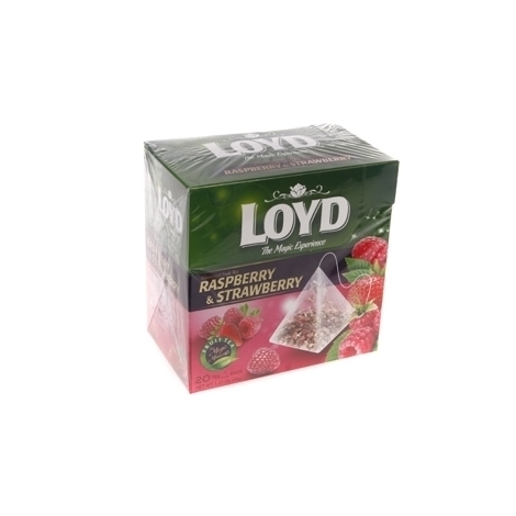 Tea with strawberry - raspberry flavour, Loyd, 202g