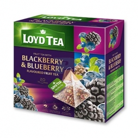 Tea with blackberry and blueberry flavor, Loyd, 202g