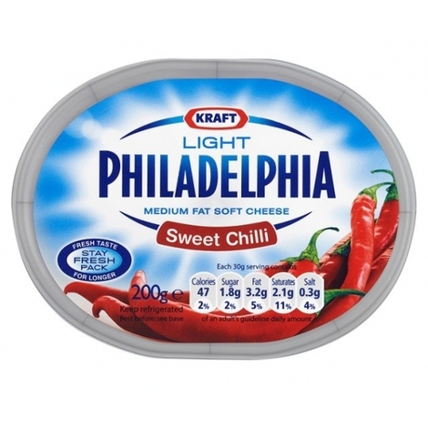 Свежий сыр Philadelphia Sweet Chilli, 200г