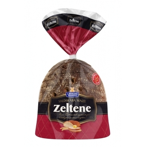 Fine rye-bread, Zeltene, 390g
