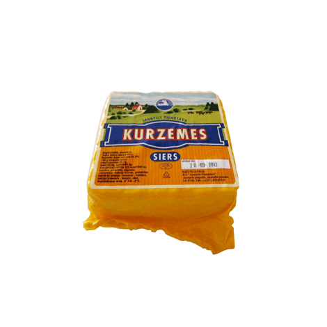 Kurzemes siers, Jaunpils pienotava, 45%, 1kg