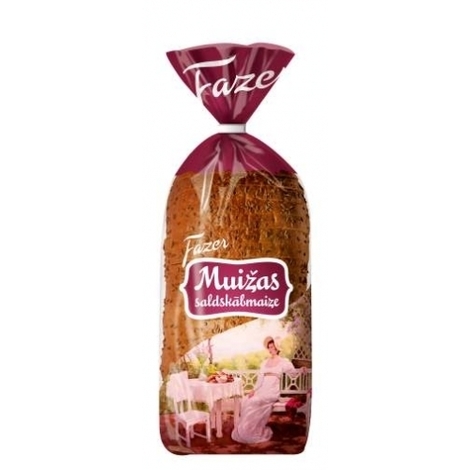 Fine rye-bread Muizas, Fazer, 600g