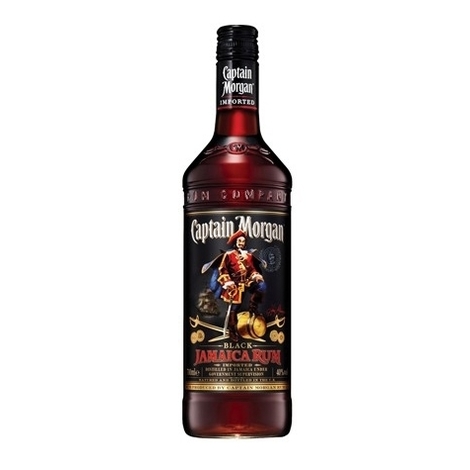 Rums Captain Morgan, Black Label, 40%, 0.7l
