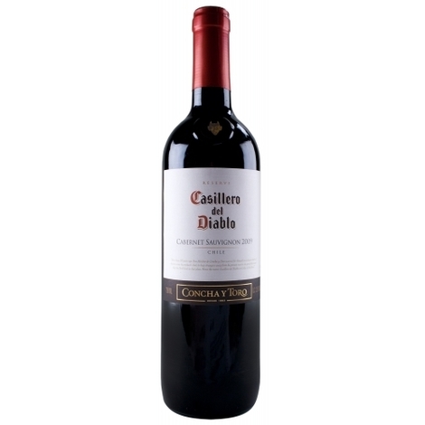 Red wine Cabernet Sauvignon, Casillero del Diablo, 3.5%, 0.75l
