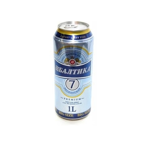 Beer, Baltika Nr.7, 5.4%, 1l