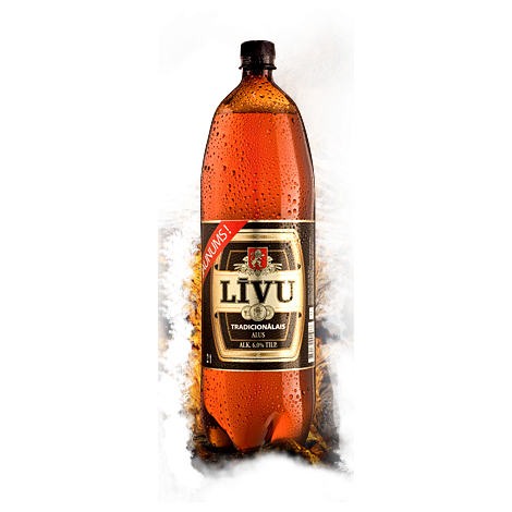 Light beer Livu Tradicional, 6%, 2l