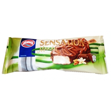 Ice cream with almonds, Mucci Sensation, 130ml