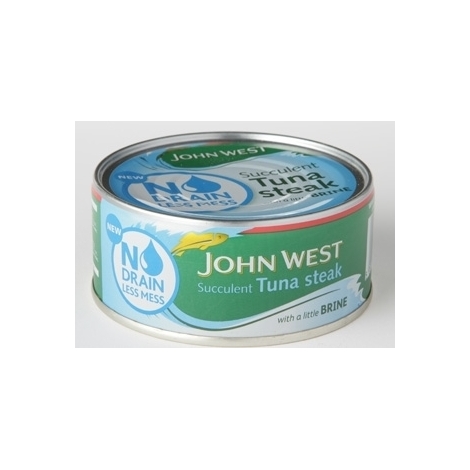 Canned tuna pieces, John West, 185g