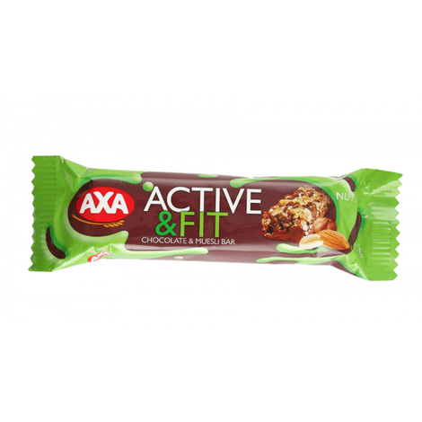 AXA Active&Fit bar with nuts, 2x, 23g