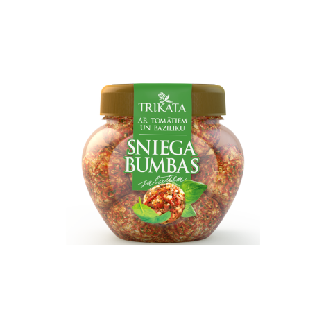 Snow Cheese Balls with tomatoes and basil, Trikata, 240g