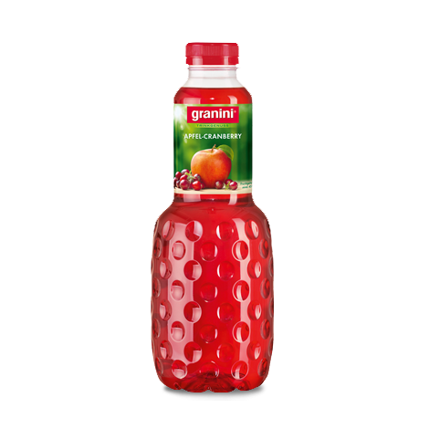 Apple-cranberry nectar Granini, 1l