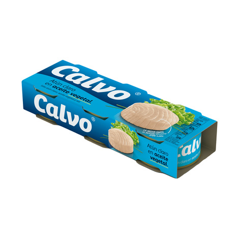 Canned tuna in its own juice, Calvo, 240g