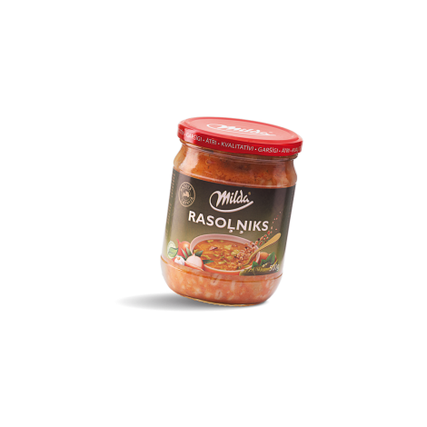 Canned soup Rasoļņiks, Milda, 500g