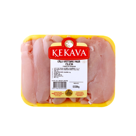 Small chicken breast fillet, PF Ķekava, 1kg