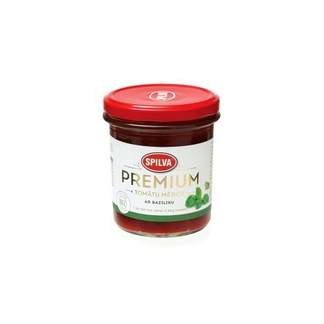 Tomato sauce with basilic Premium Spilva, 350ml