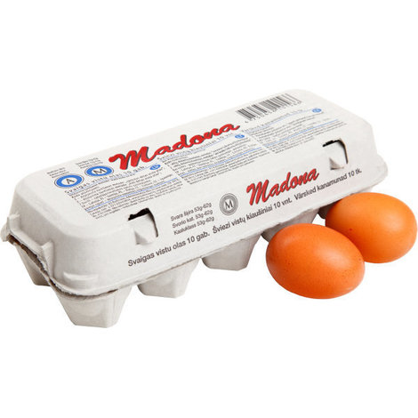 Eggs Madona A-M, Balticovo, 10pcs.