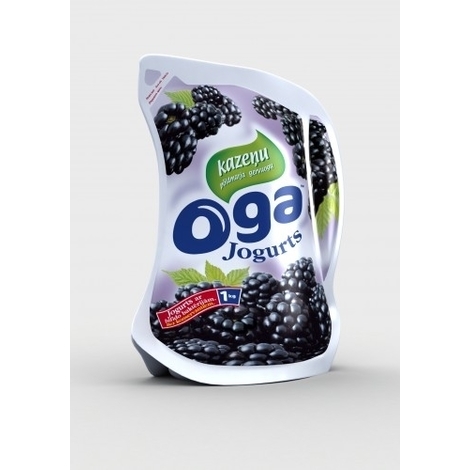 Yogurt with blackberries Oga 1.8%, 1kg