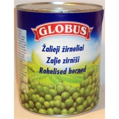Green peas, Globus, 400g