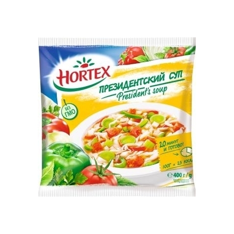 Frozen vegetable soup Hortex, 400g