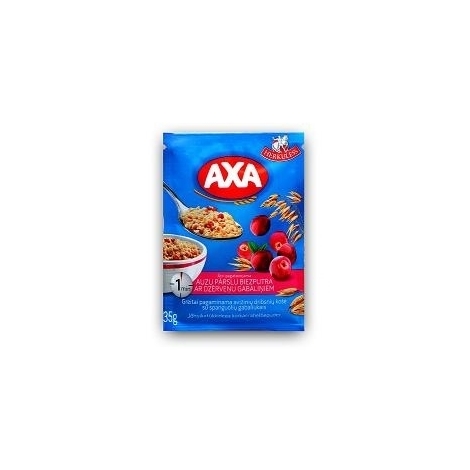 Oatmeal with cranberry pieces, AXA, 35g