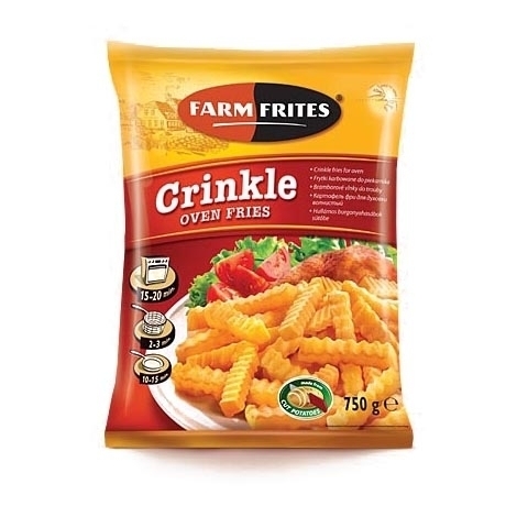 French fries Crinkles Oven fries, 750g