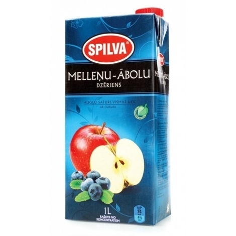Melleņu-ābolu dzēriens, Spilva, 1l