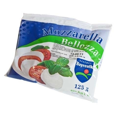 Svaigais siers Mozzarella Bellezza, 125g
