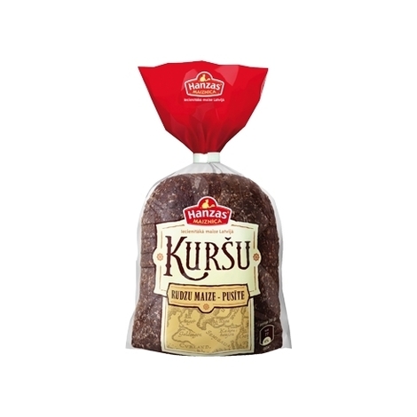 Rye bread Kursu, Hanzas maiznica, 375g