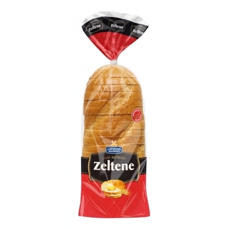 Sweet white bread, Zeltene, 350g