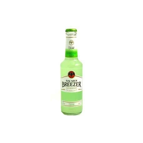 Cocktail with lime flavor, Bacardi Breezer, 4%, 0.275l