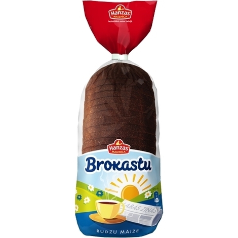 Rye bread Brokastu, 700g