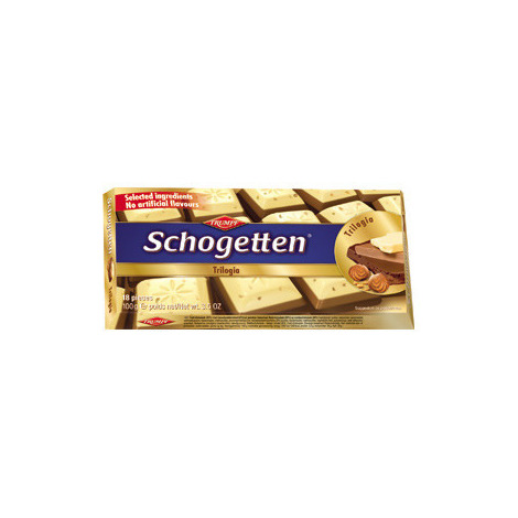 Шоколад молочный, Schogetten Trilogia , 100г