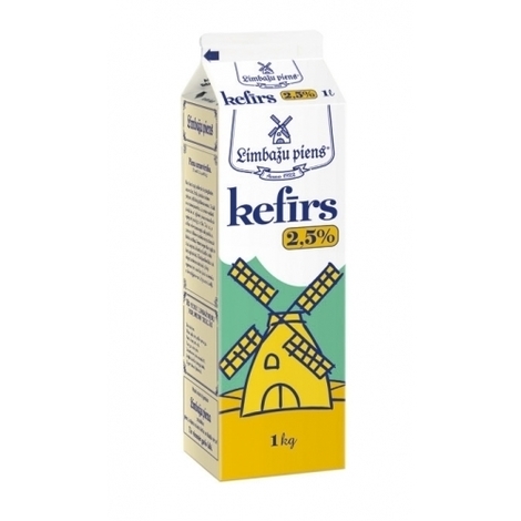 Kefir, Limbažu piens, 2.5%, 1kg