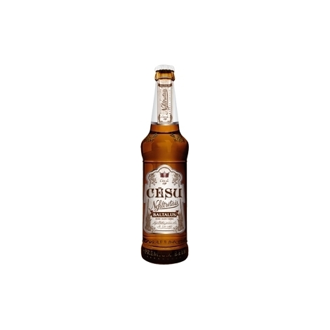 Unfiltered beer Cesu baltalus 5%, 0.5l