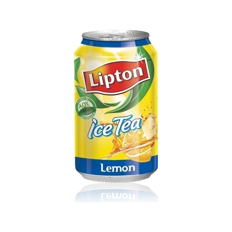 Lemon ice tea, canned, Lipton, 330ml