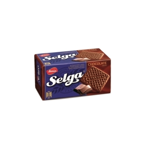 Biscuits with chocolate, Selga, 180g