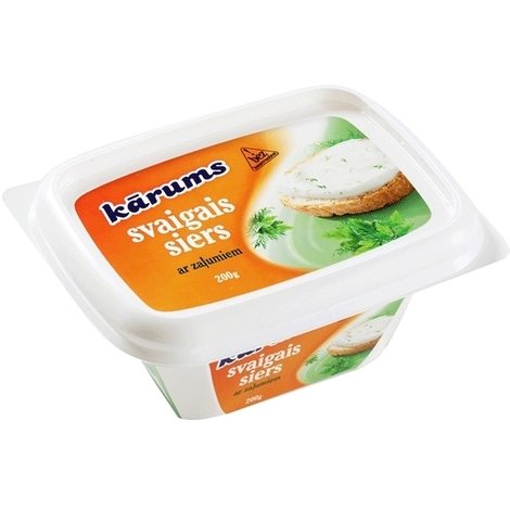 Cream cheese with herbs, Karums, 200g